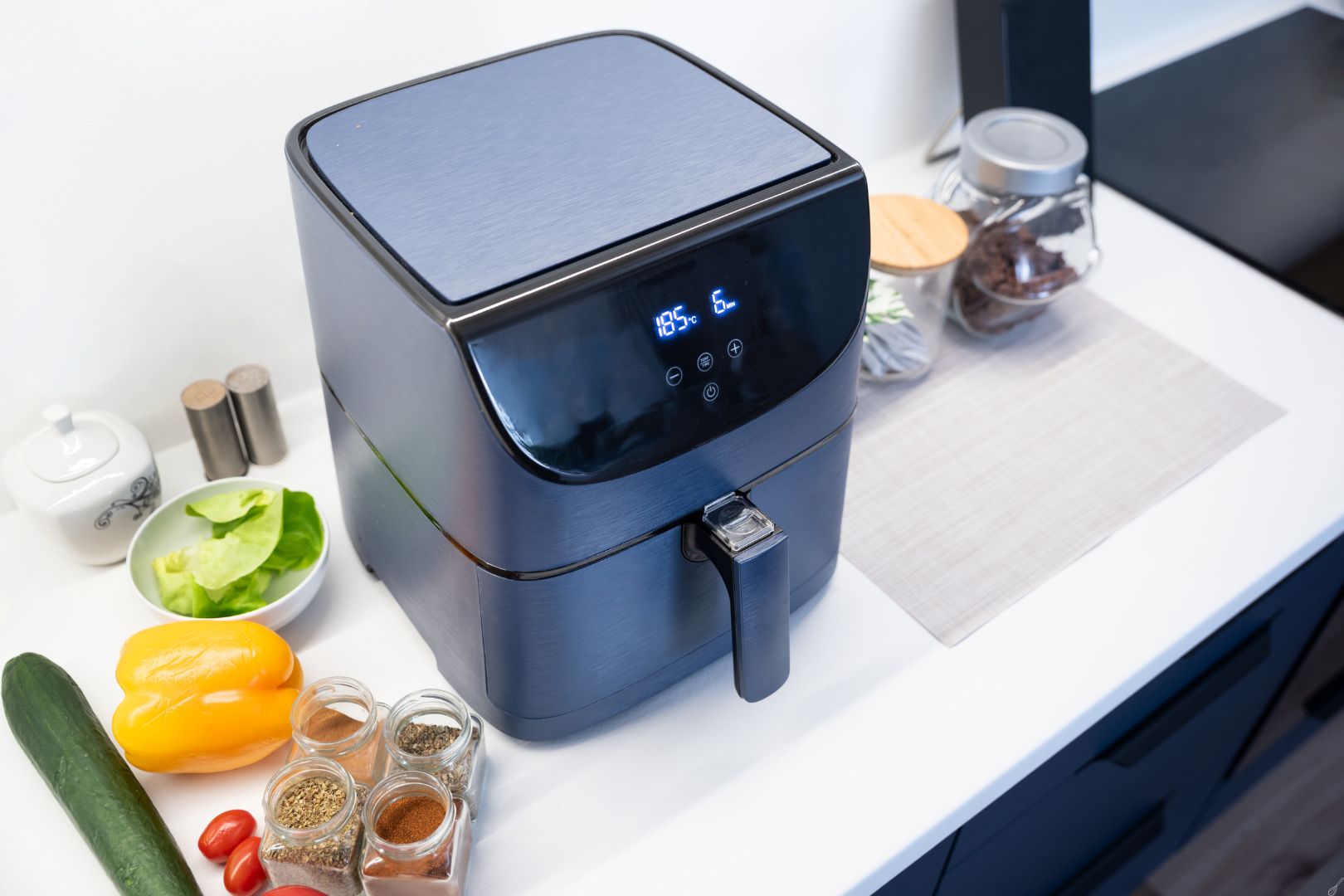 Como limpar a air fryer Oven sem danificar o antiaderente